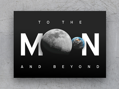 To the moon moon space sticker vinyl