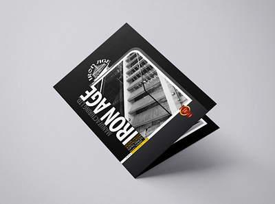 IRON AGE Brochure branding brochure brochure design photoshop print stationary