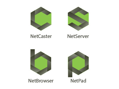 4 Logos For Similar Apps illustration logo work