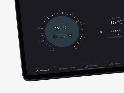 Ventilation system for stadium iPad App UX UI Design app app design apple black color dark dashboard design graphicdesign icon icons interface ipad ipadpro stadium ui ui design ux vent ventilation