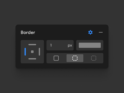 Border control for the no-code visual builder