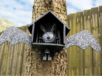 Angelic Rabbbot - Birdbox angelic rabbbot bird box rabbbot