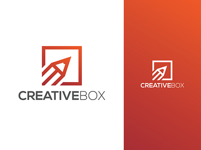 Creative Box Pencil CB Logo Design Template branding business company design designing logo typography ui ux vector