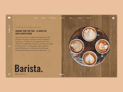 Coffee #1 Concept branding business clean dark design flat graphicdesign icon illustration logo minimal simple typography ui ux vector web webdesign webdesigner webdevelopment