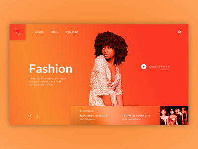 Paris Fashion Week Concept app branding business clean design flat graphicdesign icon illustration logo minimal simple typography ui ux vector web webdesign webdesigner webdevelopment