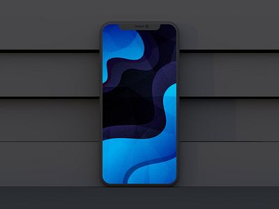 Blue abstract by Evgeniy on Dribbble