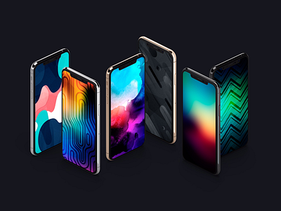 Wallpapers pack 16 apple art background colorful design drawing graphic homescreen illustration illustrator ipad iphone iphonex minimal photoshop procreate texture wallpaper