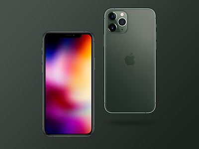 Blurry V2 abstract apple art design homescreen illustration iphone11 iphone11pro iphone11promax lockscreen wallpapers