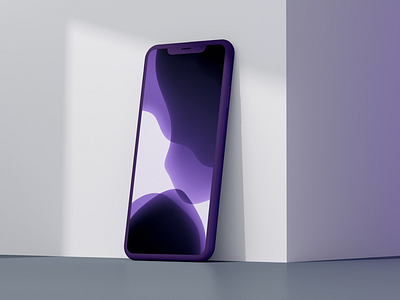 iOS 13 Lavander abstract adobe apple art creative design illustration ios iphone iphone11 iphone11pro iphone11promax vector wallpapers