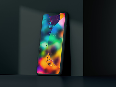 Colorful bubbles abstract apple art creative design illustration ios13 iphone11 iphone11pro iphone11promax wallpapers