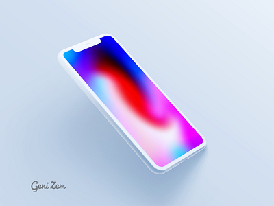 iOS 14 concept gradient