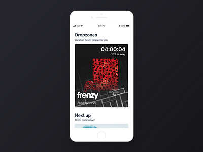 Frenzy iOS app