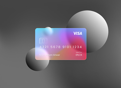 Glassmorphism card design concept bank card card credit card debit card design figma figma design glass card glass morphism glassmorphism illustration ui design uiux ux design