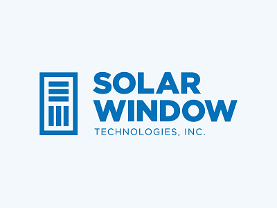 Solar Window Logo blue eco logo solar window