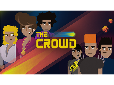 The Crowd game concept art artwork characterdesign conceptart digital drawing digitalpainting game assets game design globalgamejam illustration