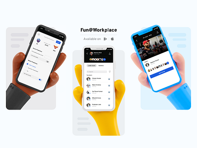 Mobile Application - Fun@Workplace app betting blue clean cricket cricket app emoji fun gambling ipl2021 minimal player prediction sketch sports sportsapp teams ui workplace workspace