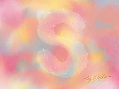 36days s 36dayoftype 36daysoftype07 design illustration lettering procreate procreate art texture typographic typography