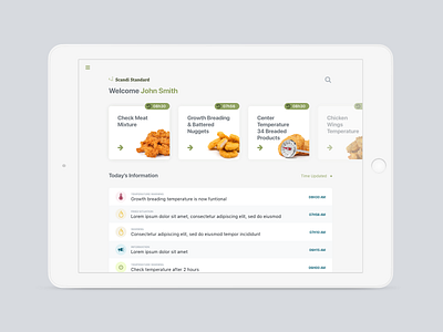 Scandistandard - Checkpoint Factory tablet app