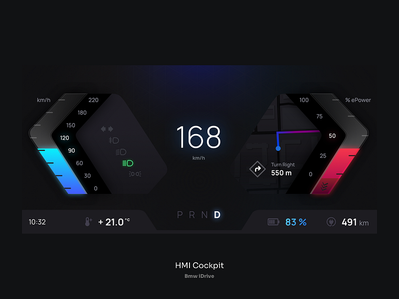 Hmi Cockpit Concept Bmw By João Luciano On Dribbble