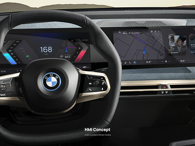 HMI Cockpit Concept Bmw