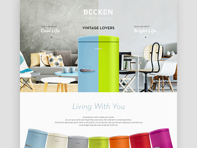 Becken Vintage Lovers ui ux web webdesigner