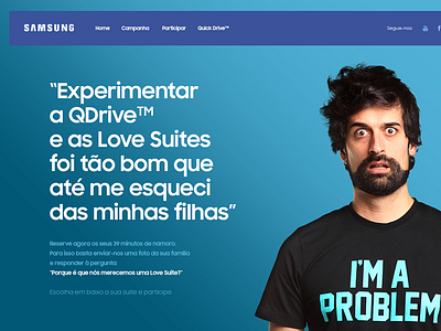 Samsung QDrive ui ux web webdesign