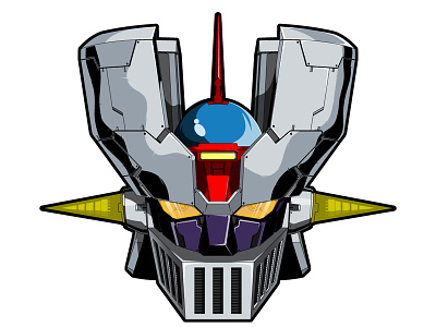Mazinga Vector anime design graphic design icon illustration illustrator logo mazinga mecha retro robot vector vector art