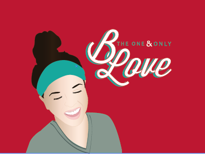 B.Love Illustration illustration typography