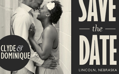 Save the Date - Dominique & Clyde