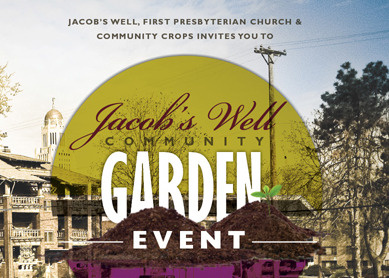 Jacob's Well Community Event Poster event invitation poster