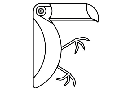 Tukan – Illustration grafikdesign graphicdesign icondesigner illustration logo logodesign logodesigner rainforest tucan tukan