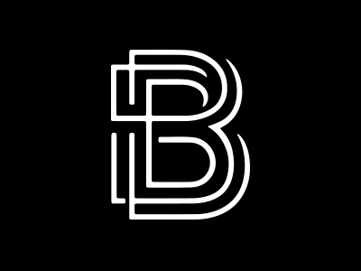 B – Typo challenge alphabet typography grafikdesign graphicdesign icondesigner logo logodesign logodesigner
