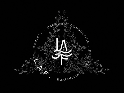 Laf Logo branding design identity logo