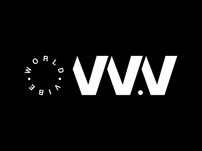 World Vibe Logo branding design identity logo
