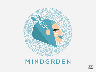 MINDGRDEN branding character design female freelance graphic icon illustration illustrator logo logomark