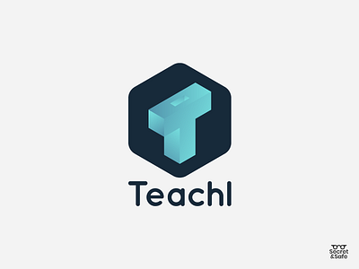 Teachl - A - Final branding design freelance graphic icon logo logo simple logomark simple vector