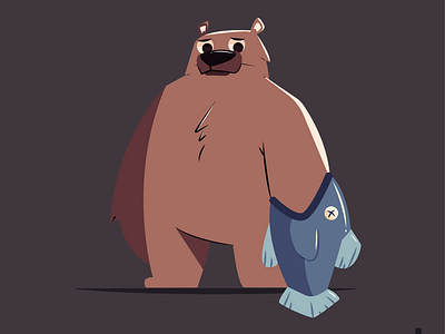 Vector Bear Illustration