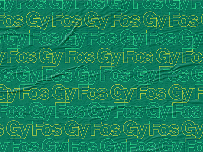 GyFos repeat pattern branding graphic design logo