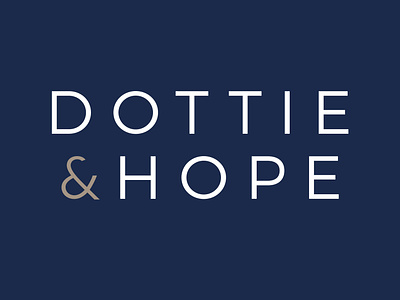 Dottie & Hope Branding branding graphic design logo