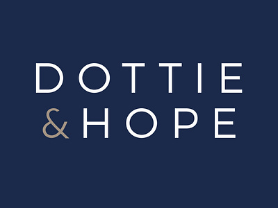 Dottie & Hope Branding