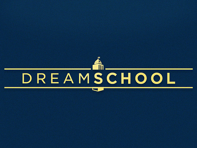 DreamSchool branding college dream logo logotype school university