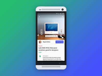 HappySale New Android Listing Page happysale listing page material design