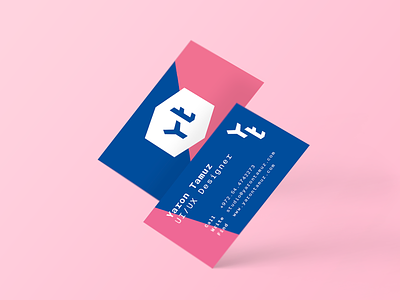 New business card for myself 😍 branding business-card colorful logo monospace stationary