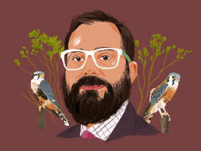 Audubon Magazine Podcast audubon audubon magazine birds editorial illustration mexico nature portrait