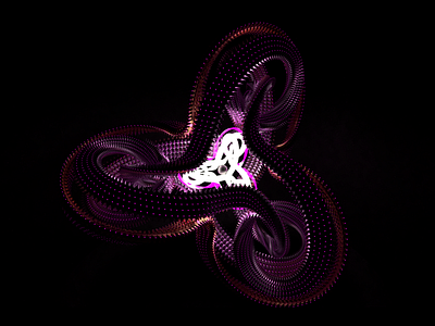 The Mobius Elite 3d 3d art 3d model abstract c4d cinema 4d design glow loop mobius redshift render