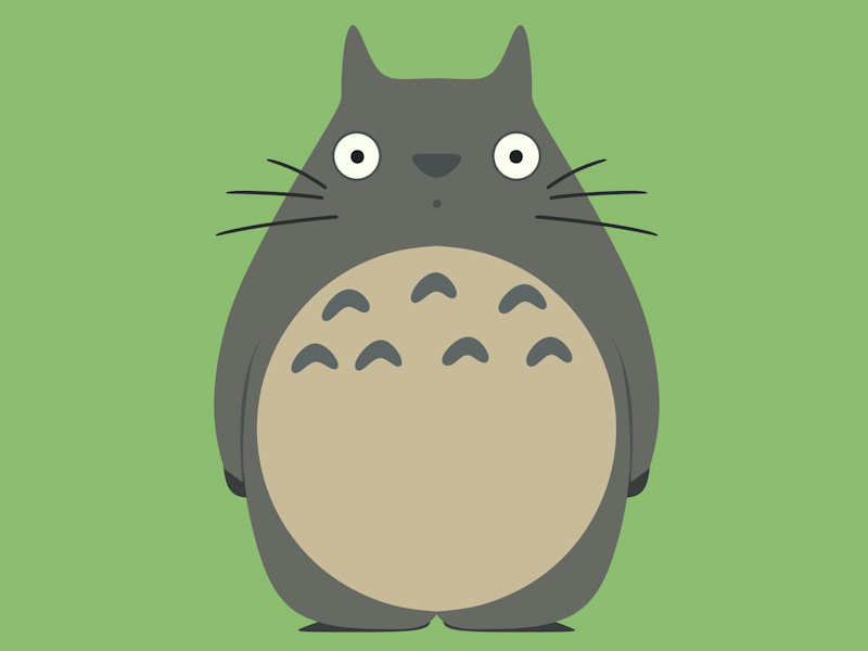 Totoro - 3d model - Fan art by Maksim Firsov on Dribbble