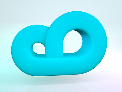 Logo cloudflex 3D 3d 3d logo 3d logo design c4d cinema 4d cloud color conversion design logo logo design minimal modern simple simple design simple logo tech traffic