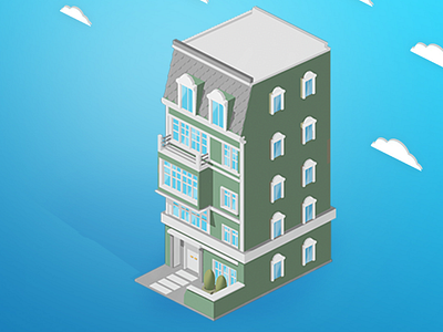 Isometric House game gameasset isometric house