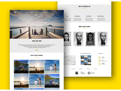 mata photography graphicdesign ui ux webdesign website