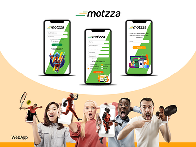 motzza - Web App Design adobe adobe xd app branding design ui ux web webapp